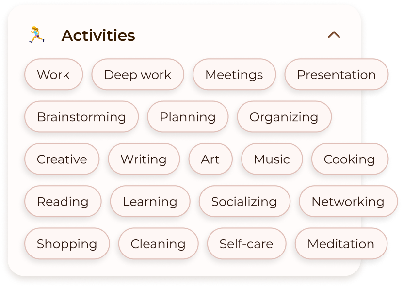 Anima Cycle app — phase-specific activity and movement recommendations